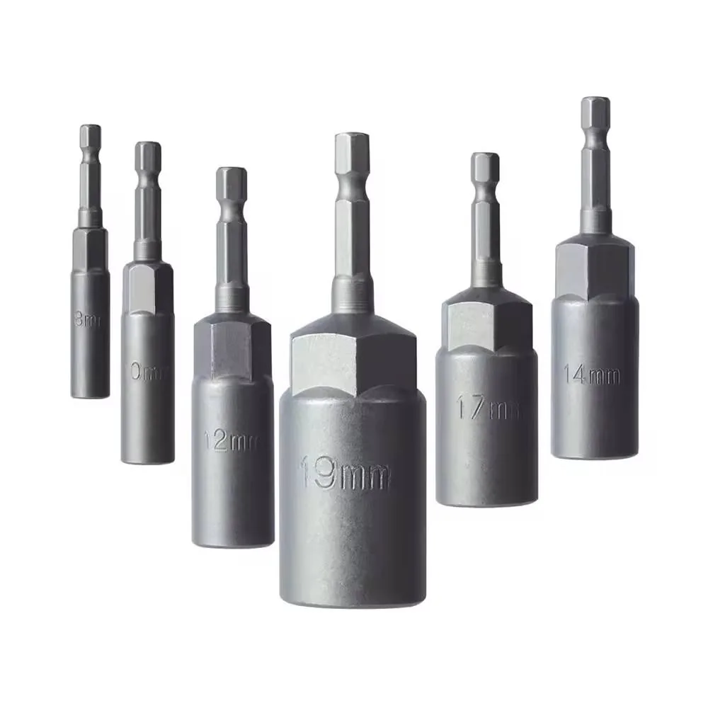 MOYOTEC Screwdriver Wrench Set Drill Bit Adapter Nut Socket 6-19mm…