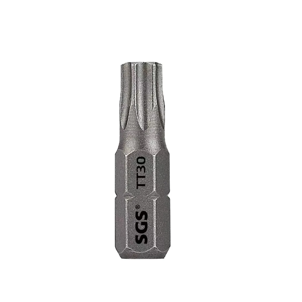 MOYOTEC Single-ended 1/4"hex Shank 25mm(1-Inch) Trox Screwdriver Bits