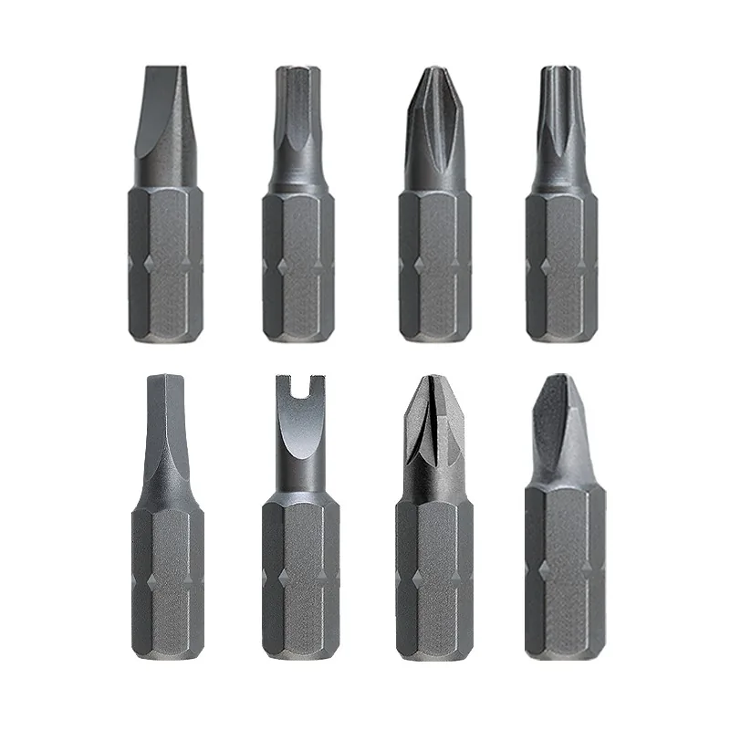 MOYOTEC 6.35mm Strong Magnetic S2 Material 25mm Single Head Phillips Slotted Pozi Hex Torx Industria