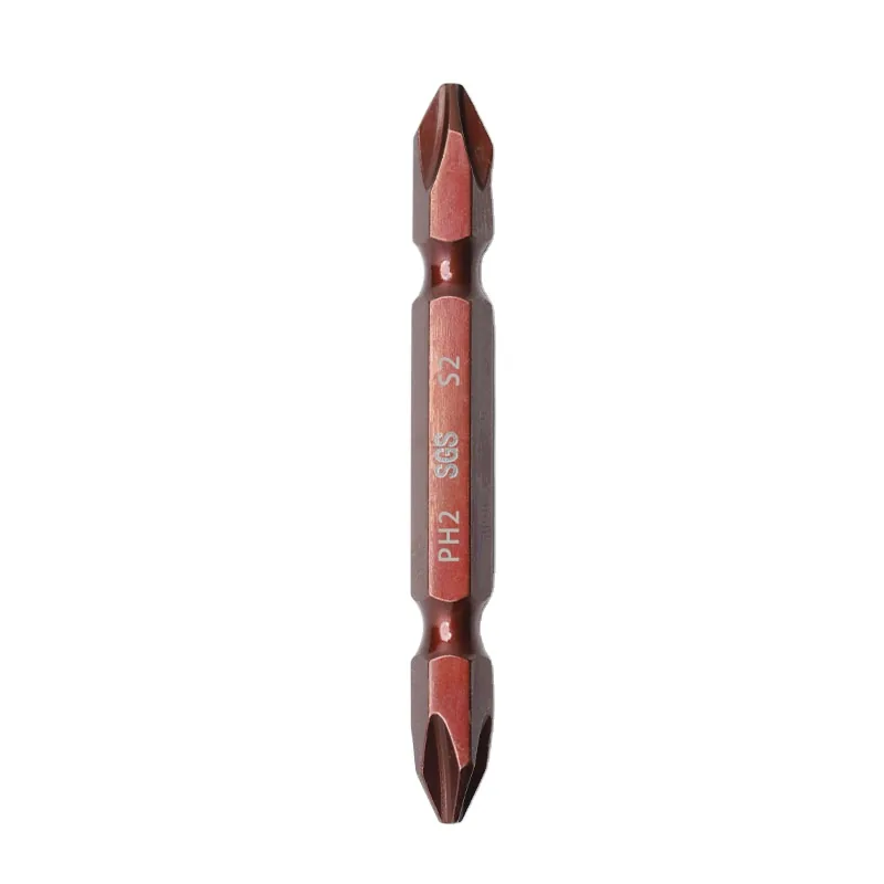 MOYOTEC 6.35mm Strong Magnetic S2 Material 65mm 100mm 150mm Bronze Double Head Ph2 Industrial Screwd