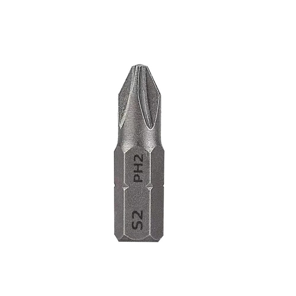MOYOTEC S2 Material 1/4'' Hexagon Driver 25mm(1-Inch) Phillips Insert Bits