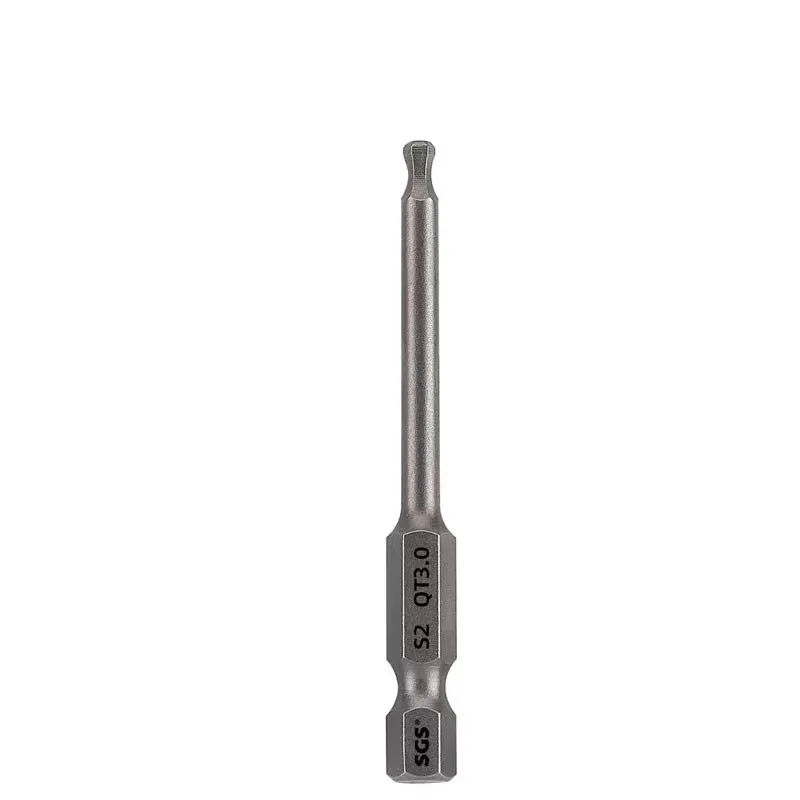 MOYOTEC S2 Material 65mm 100mm 150mm 1/4'' Hexagon Driver Ball Head Reduce Shank Power Bit