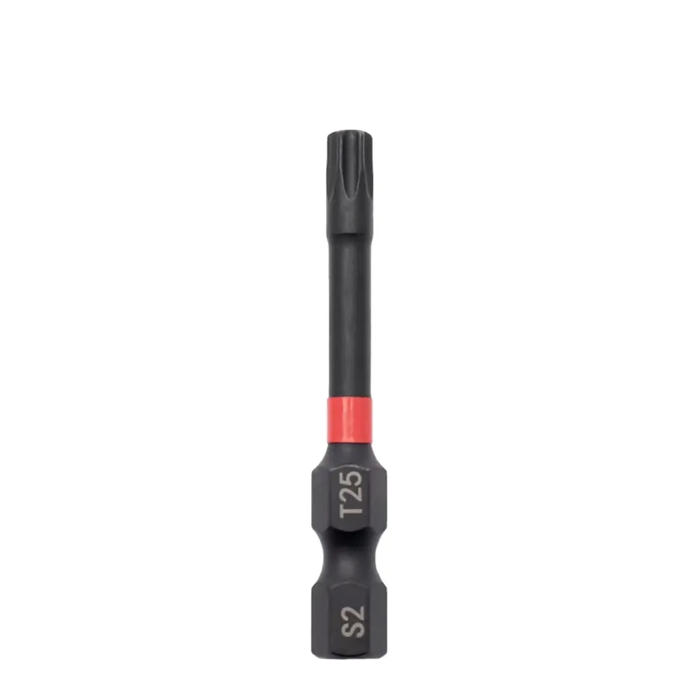 MOYOTEC MOYOTEC Industrial Grade 50mm Single Head Torx Impact Bits Strong Magnetic Black Phosphating
