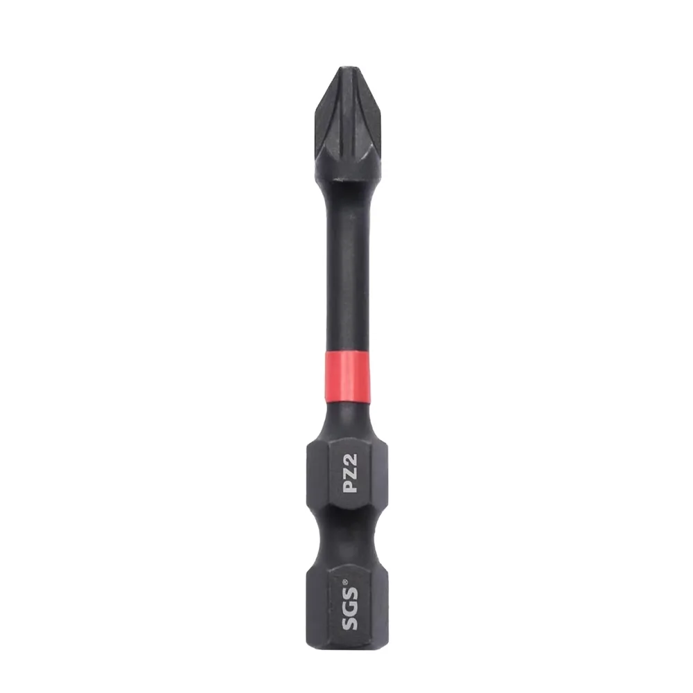 MOYOTEC 1/4''Strong Magnetic S2 Material 25mm Single Head Pozi Impact Bits