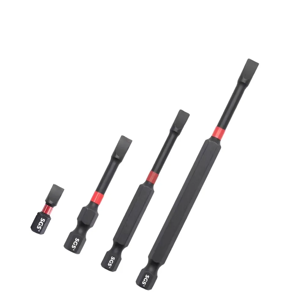 MOYOTEC High Standard Single Phillips Impact Bits 25mm 50mm 75mm Steel Handles Magnetic Tip Industri